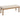 Upholstered bench with button tufting, bed bench, vintage design, 120x41x48cm, cream white