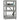 4-tier wooden hamster cage, with huts, seesaw, feeding bowls, ramps, castors, 65 x 45 x 109 cm, grey