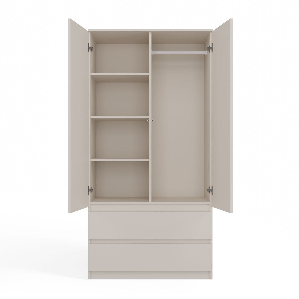 Kleiderschrank Malwa SS-90 KASCHMIR – Produktabbildung 3