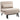 Folding armchair with bed function, foldable recliner in linen look, adjustable backrest, 75 x 70 x 75 cm, beige