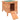 Small animal hutch small animal house with ramp wood green + natural