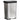 60 L Trash Can with Foot Pedal, Stainless Steel Waste Bin with Soft-Close Lid, Silver