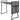 Foldable garden kneeler and seat with knee pad, tool pouches, up to 150 kg, 58 x 28 x 49 cm, gray