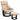 Recliner with footstool, swivel TV chair with massage function, reclining function, massage chair with remote