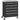 Tool cabinet with 5 drawers, rolling tool chest, steel tool trolley, silver tone+black