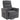Recliner with electric lift assist, massage & heat, chenille armchair with pocket springs, dark grey