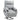 Lift chair for seniors, reclining function, incl. remote control, 144 cm x 91 cm x 88 cm, light gray
