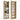 REGAL RIMINI Schrank 50 cm 7 Ablagen für Bücher Ordner Büro EICHE ARTISAN