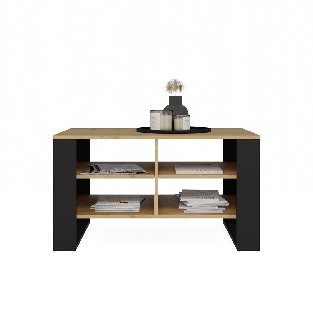 Tisch Modern 4P EICHE ARTISAN SCHWARZ – Produktabbildung 7