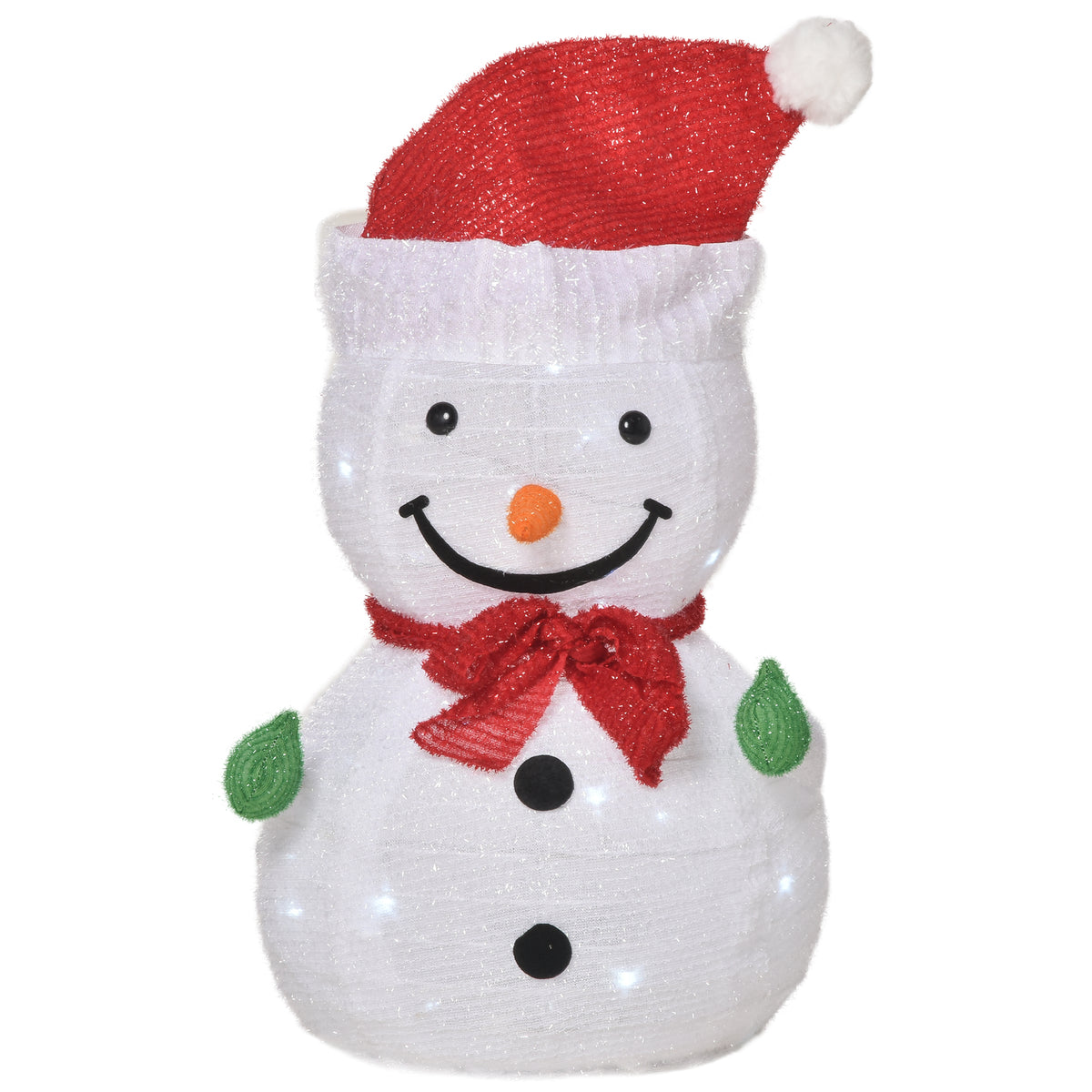 Outdoor Christmas snowman decoration. Christmas decor Christmas light, incl. LEDs, 30 cm x 30 cm x 51 cm
