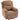 Recliner chair, TV armchair with reclining function, linen look, for living room, bedroom, dark brown