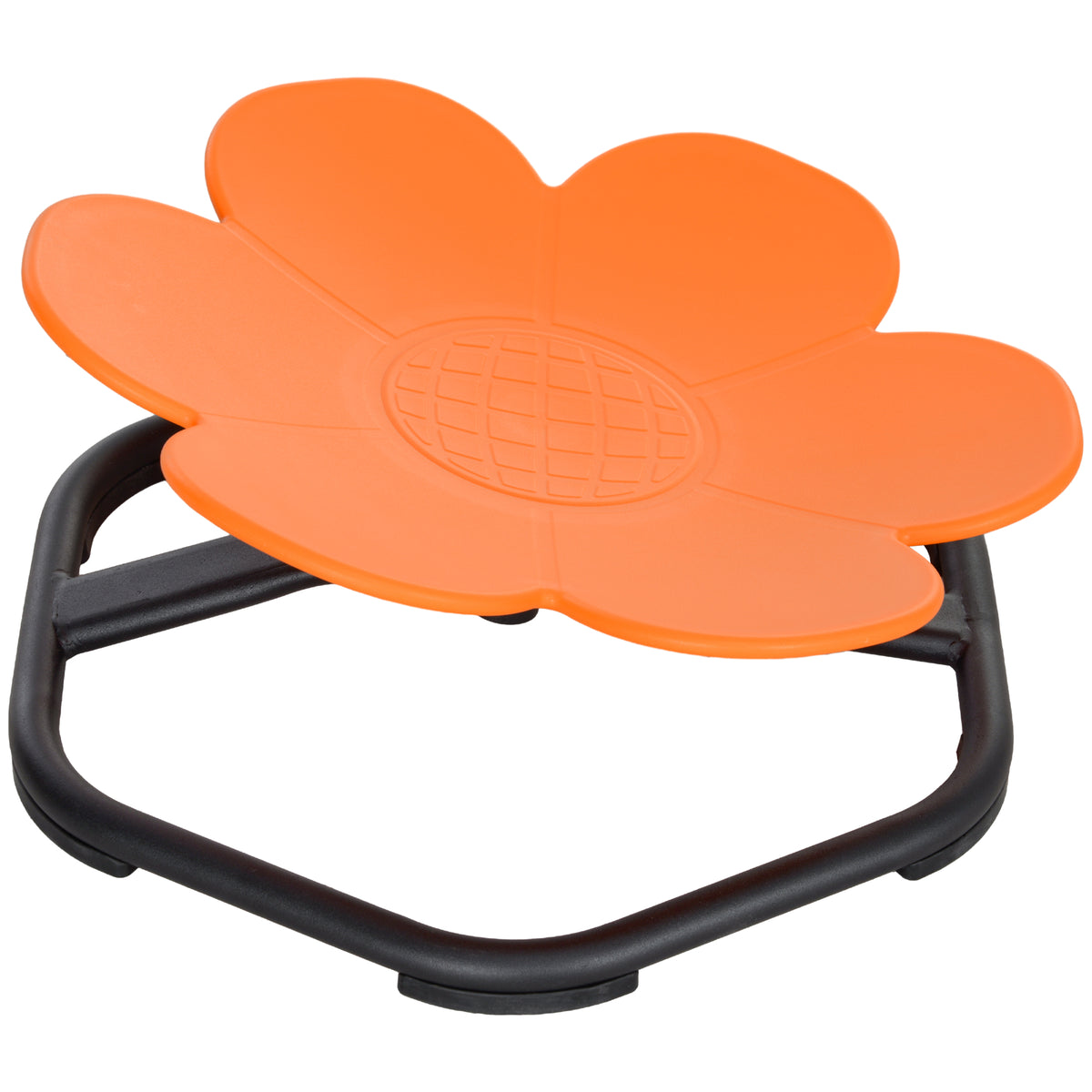 Sensory chair for children, swivel chair for autism, sensory balance training seat, plastic, orange