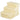 Foldable pet stairs, 3 steps, washable plush cover, particle board, 46 x 35 x 35 cm, beige