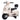 Electric Motorcycle for Kids Mini Vespa GTS 6V Electric Motorbike with Lithium Battery Ergonomic Seat Backrest