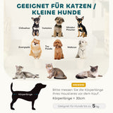 Pet bed for cats and dogs up to 5kg/30cm, washable plush cover, cream white, 47 x 40 x 20 cm (4)