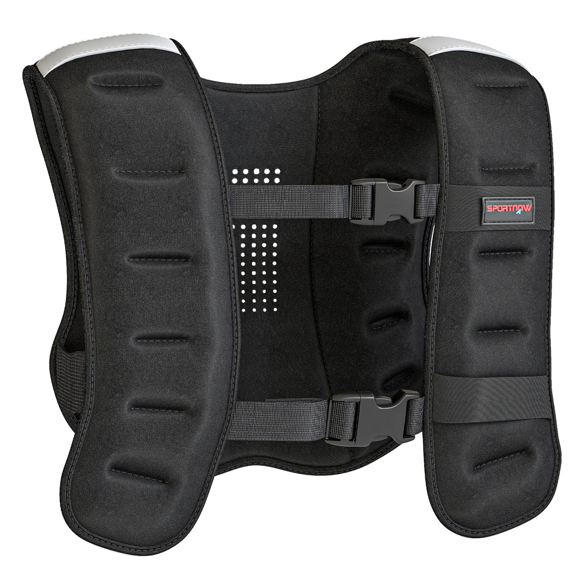 Weighted Vest 10 KG Training Vest with Reflective Strips and Adjustable Straps Running Vest for Men and Women