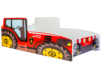 Children's bed Tractor red 160x80