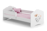 Fala single bed 160x80 with guard rail - Elephant