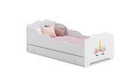 ANNA children's bed with drawer 160x80 Unicorn horn