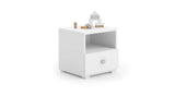 Emi bedside table - handle grey