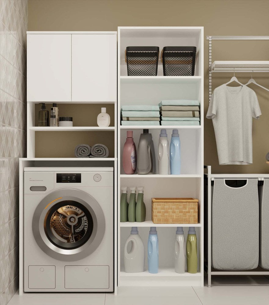 Badezimmer-Hochschrank Pola MULTI WEISS – Produktabbildung 2