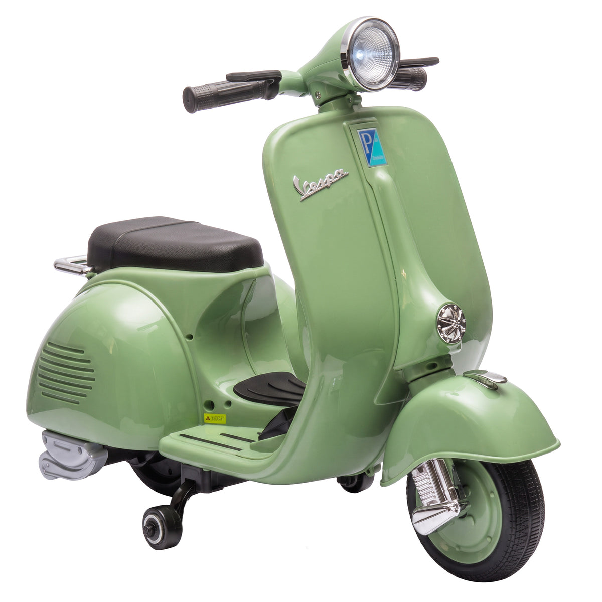 Electric Motorcycle for Kids 6V Electric Motorcycle with Training Wheels, Lithium Battery, Soft Start, Music