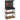Workbench 80 x 40.5 x 155 cm tool bench with pegboard, hooks, drawer, 2 shelves for workshop black