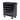 Tool box, tool cabinet, mobile, 5 drawers, steel, black