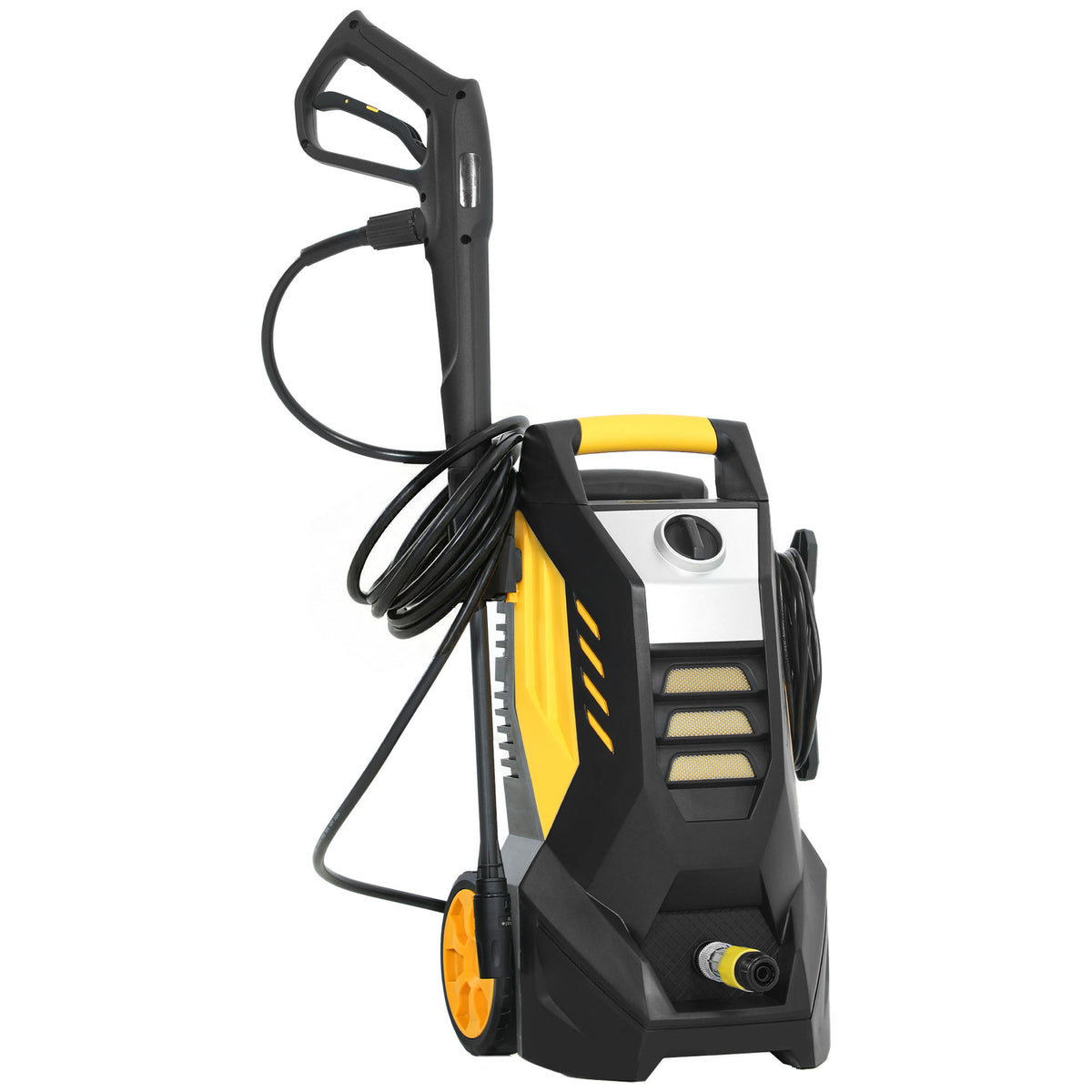 High-pressure cleaner with aluminum pump, 135 bar maximum pressure, 1800W power, 540 L/h, 5m hose, adjustable