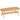 Coffee table living room table with shelf, coffee table for living room, bedroom, 120 x 60 x 42 cm, natural wood