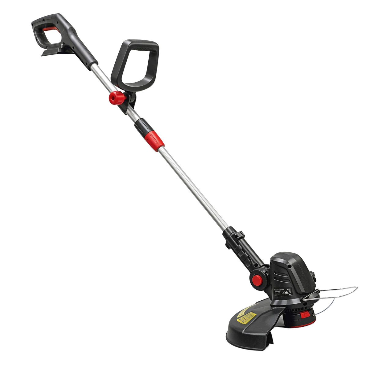 2-in-1 Cordless Grass Trimmer and Brush Cutter with 30 cm Cutting Width, Adjustable Handle, and Tilting Motor