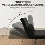 Sofa bed, 2-seater sofa, velvet sofa, sleep function, incl. 2 cushions, velvet look, black (5)