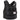 20 KG weighted vest, adjustable training vest with removable weights, black