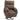 Recliner with lift assist, electric, 90x75x100cm, brown