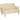 Two-seater sofa, compact, skin-friendly upholstery, up to 240 kg, 130x74x79 cm, cream white