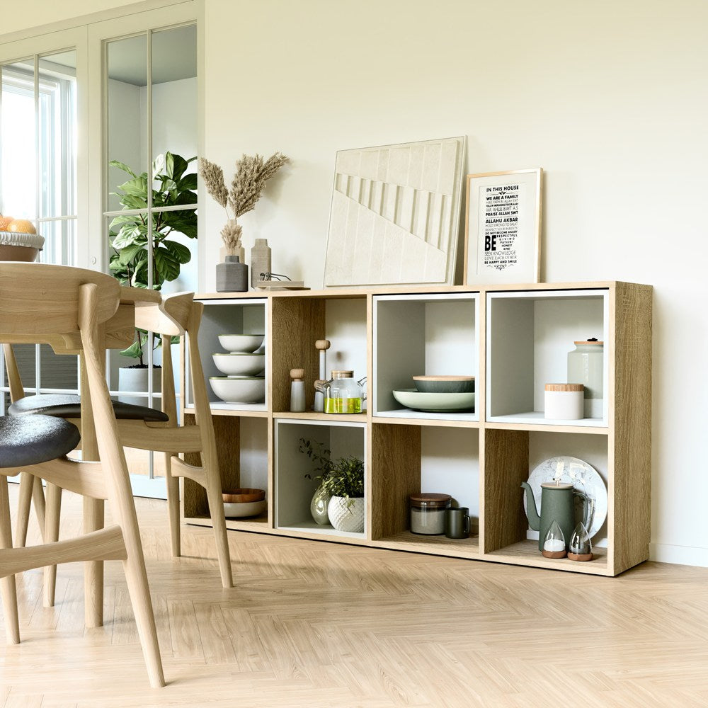 Regal Malax 2X4 SONOMA – Produktabbildung 3