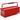 Toolbox tool chest 5 compartments foldable steel (SPCC) red 56 x 20 x 41 cm