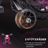 Electric motorcycle for children, 12V kids' motorcycle with training wheels, children's vehicle with horn and (5)