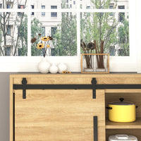 200 cm complete sliding door set, sliding door hardware with floor guide, sliding door rail, rollers, sliding (8)
