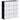 Modular shelving system, plug-in shelf, assemblable from 12 cubes 125 x 32 x 125 cm, plastic + steel black