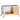 Wooden rabbit hutch rabbit cage with 2 levels, hinged roof, wheels, two entrances, ramp, and pull-out tray