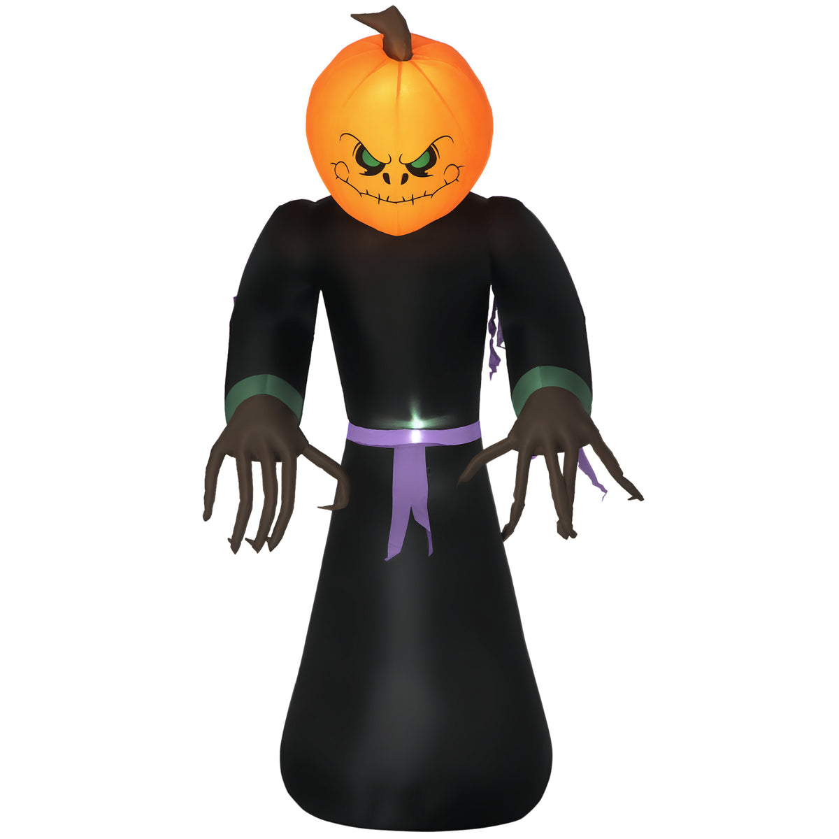 210 cm Inflatable Pumpkin Ghost, Halloween Horror Decoration with LED Lighting, Halloween Decoration, Waterproof