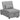 4-in-1 folding armchair with side pocket, guest bed with pillow, adjustable backrest, bed chair with wheels