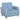 Children's armchair, children's sofa with linen look, solid wooden feet, foam armchair, children's chair for