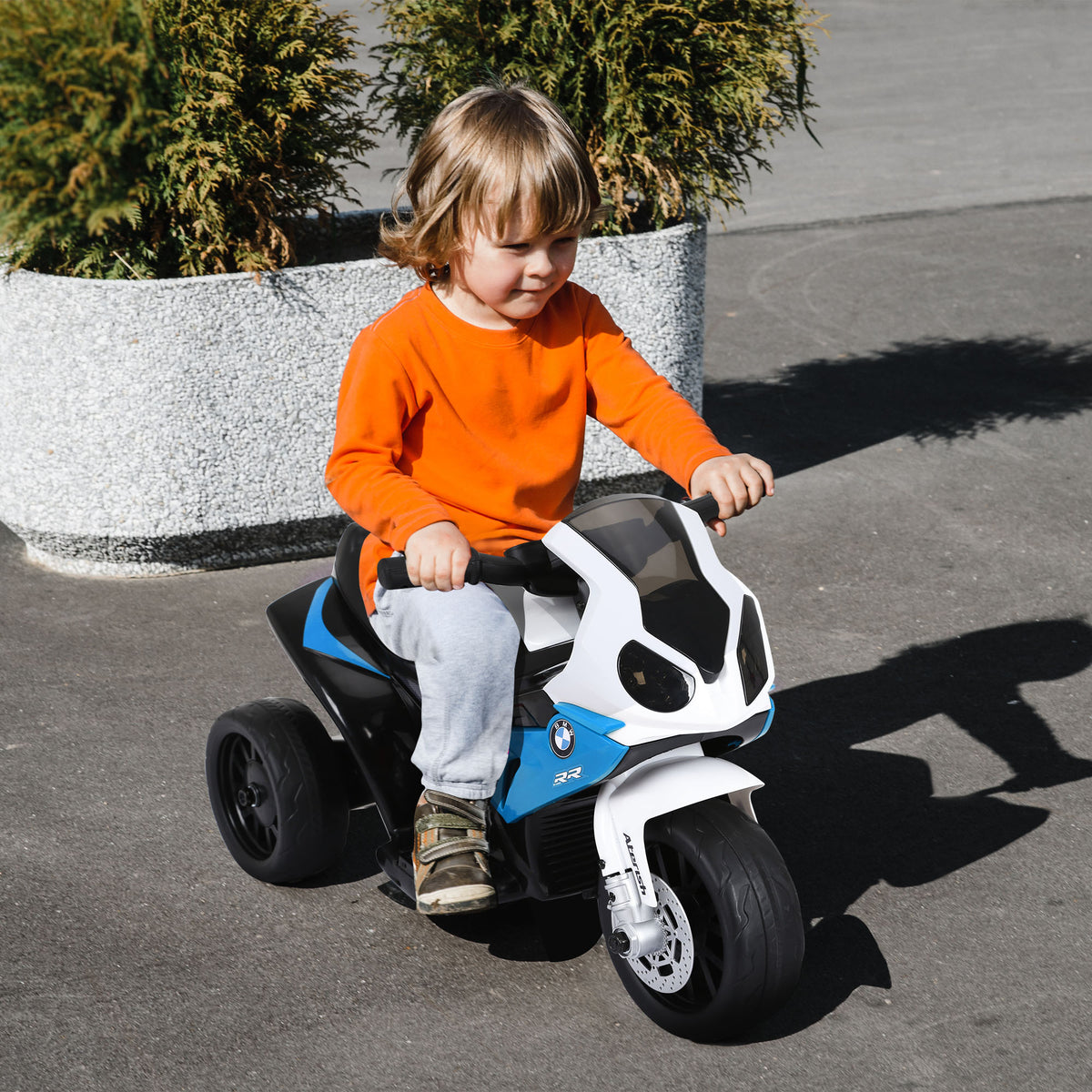 Kids' Electric Motorcycle BMW S1000RR 6V Electric Motorbike with Headlights, Music, 2.5 km/h for Children 18-36 (2)