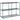 3-tier plant stand, 100 cm high flower stand with shelves, multi-level steel dark green