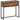 Console table hallway table with drawer, industrial design, hallway living room, 80x30x76 cm, black