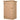 Tool shed with shelves weather-resistant 75 x 56 x 115cm natural wood