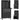 Tool cabinet tool chest on wheels with pegboard, 3 drawers for garage and workshop, black