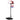 Height-adjustable basketball hoop, freestanding, with net and wheels, large base, 179-209 cm, plastic, steel